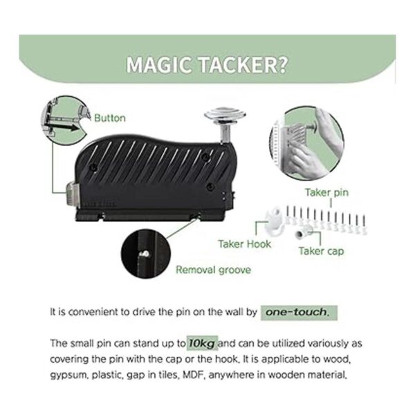 Maigc Tacker Safe Herramienta para colgar en un solo paso_3
