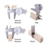 Clockwise Tools DDLR1205 Pro Dial calibrador 012 pulgadas_2