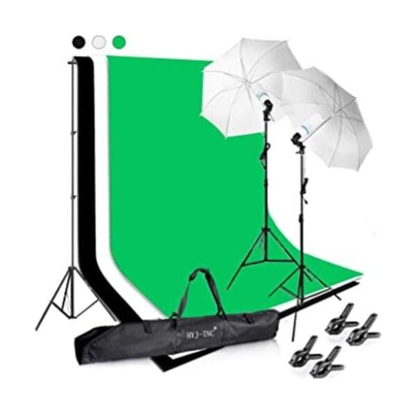 HYJINC Kit de soporte de fondo de estudio fotográfico con_1