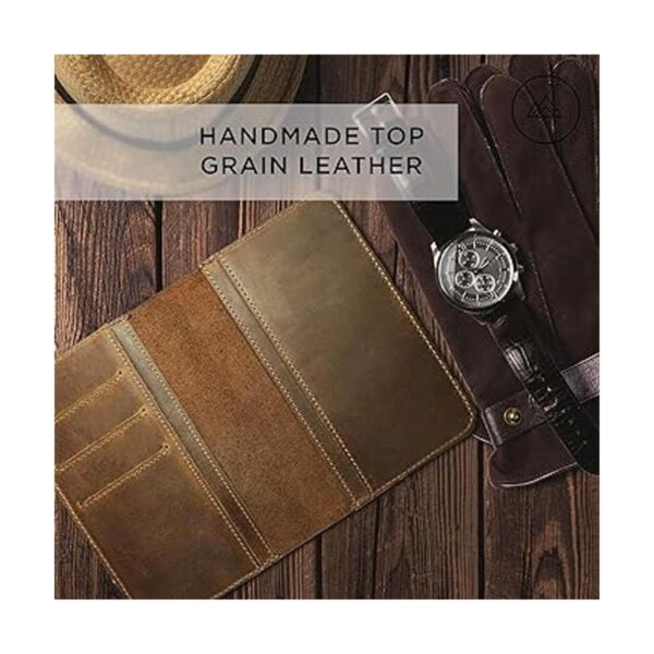 Funda de piel para notas de campo para cuadernos de_3