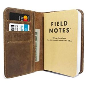 Funda de piel para notas de campo para cuadernos de_1