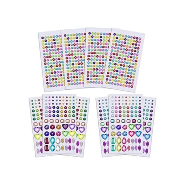Anezus 1126 calcomanías de diamantes de imitación