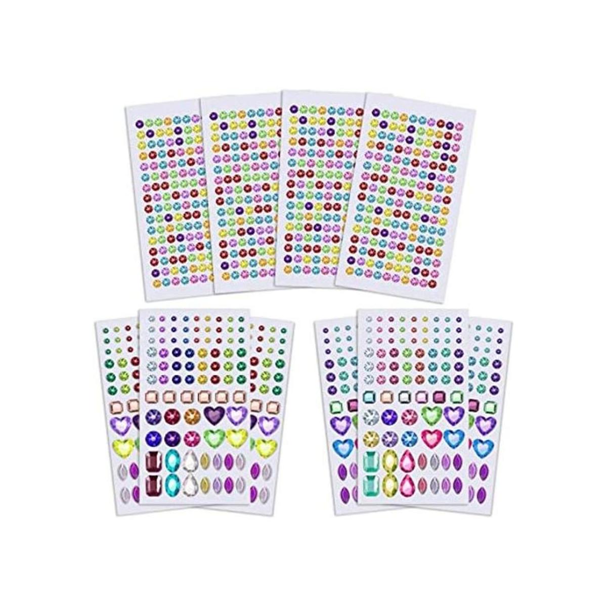 Anezus 1126 calcomanías de diamantes de imitación