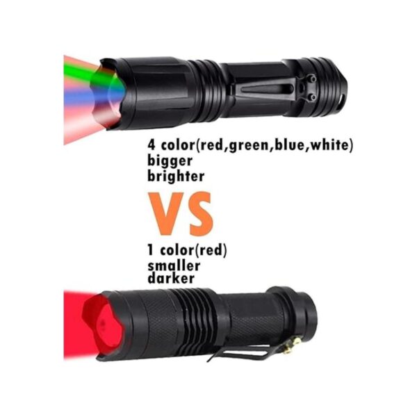 LUMENSHOOTER Linterna roja mejorada con Zoomable luz_3