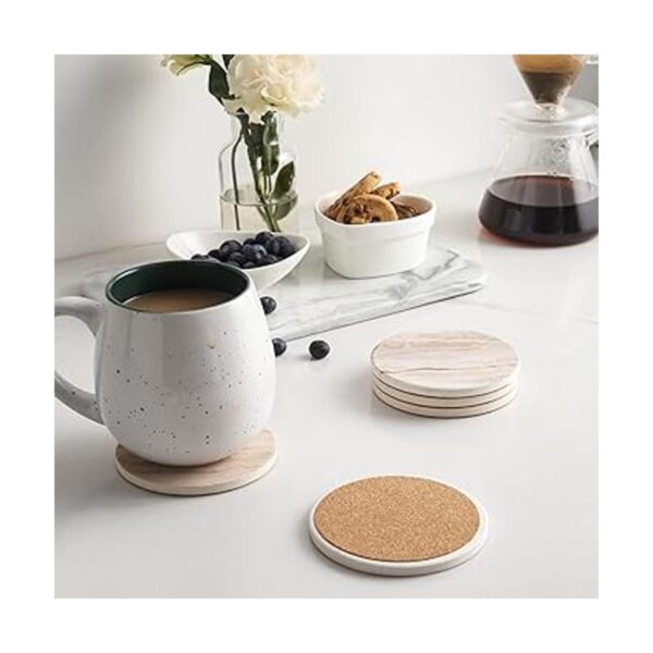 LIFVER Posavasos para bebidas juego de 6 posavasos_5
