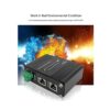 Inyector industrial endurecido Gigabit PoE de 1248 V CC_3