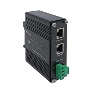 Inyector industrial endurecido Gigabit PoE de 1248 V CC_1