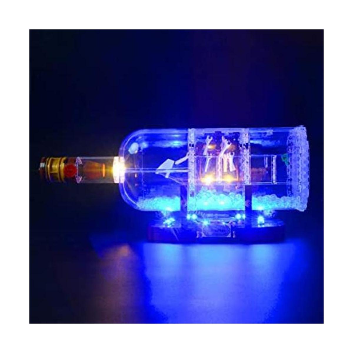Briksmax Kit de iluminación LED para envío en botella