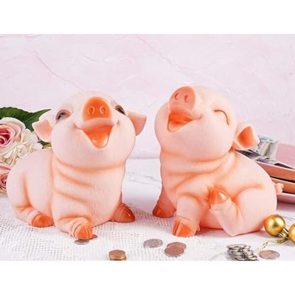 HW Cute Pig Coin Bank hucha irrompible banco de dinero_6