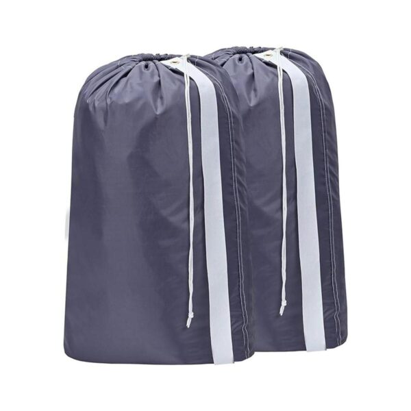 HOMEST Paquete de 2 bolsas de lavandería de nailon XL con_1