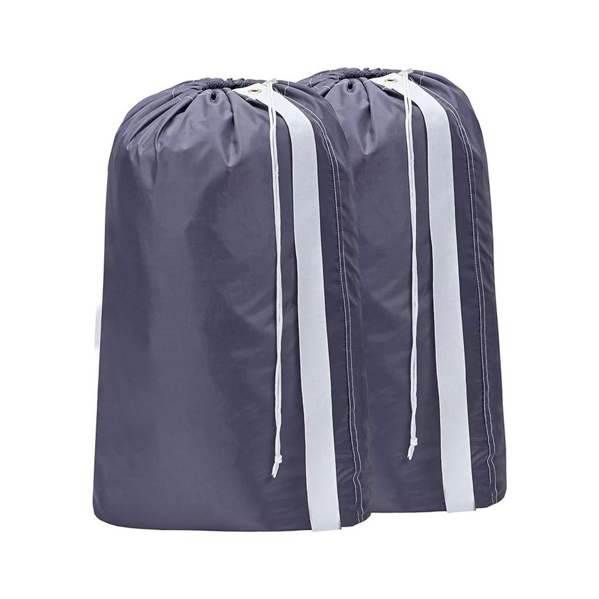 HOMEST Paquete de 2 bolsas de lavandería de nailon XL con
