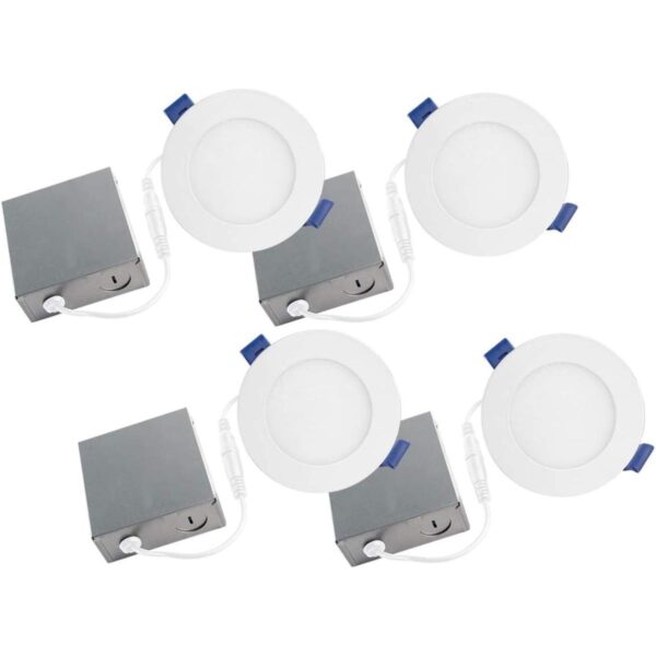SLDSKB4W4 Kit de iluminación LED empotrable de disco