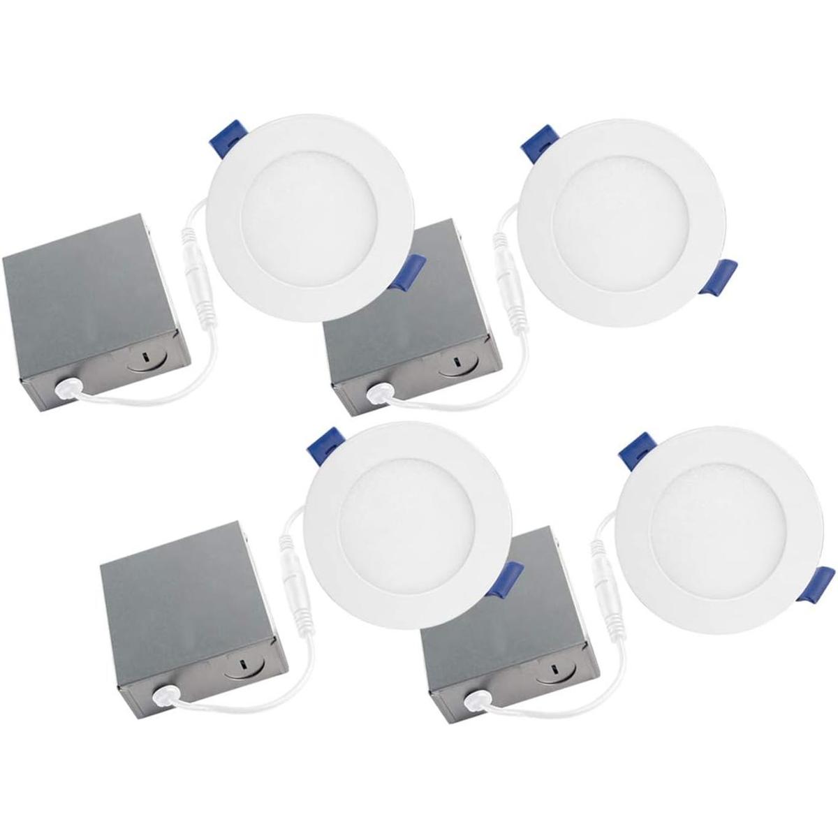 SLDSKB4W4 Kit de iluminación LED empotrable de disco