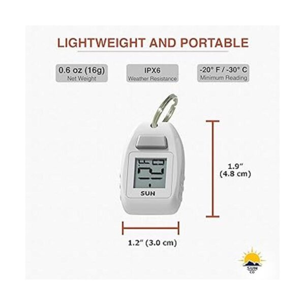 Sun Company Digital Zipogage Termómetro digital compacto_5