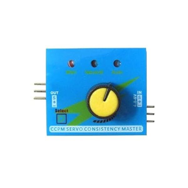 Paquete de 2 ShareGoo 3CH 4.86V Servo Tester CCPM_4