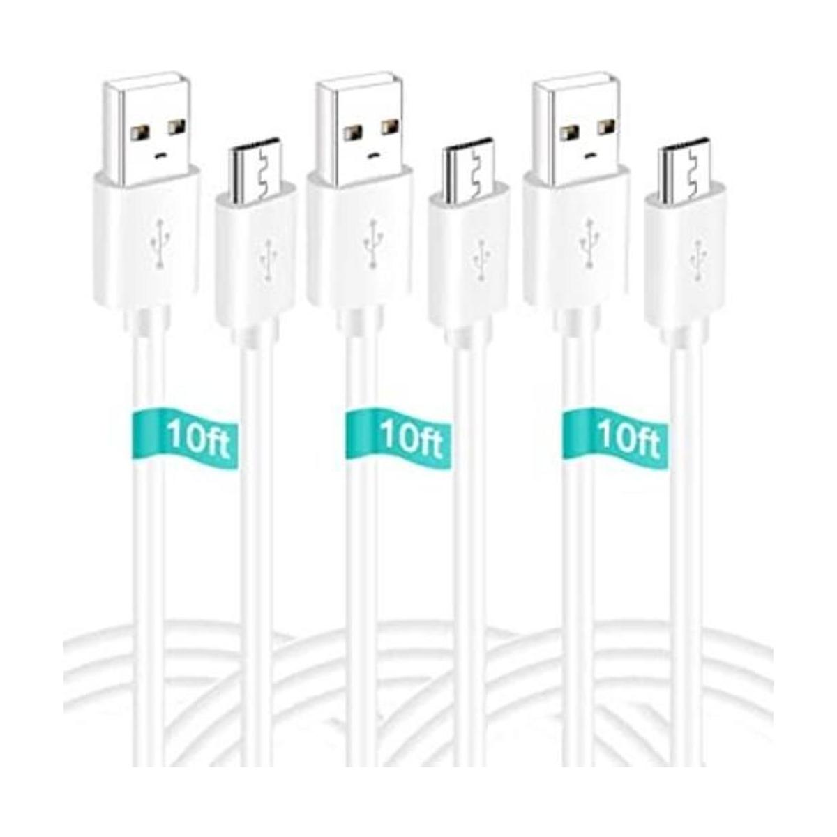 SIOCEN Cable de extensión de alimentación micro USB de