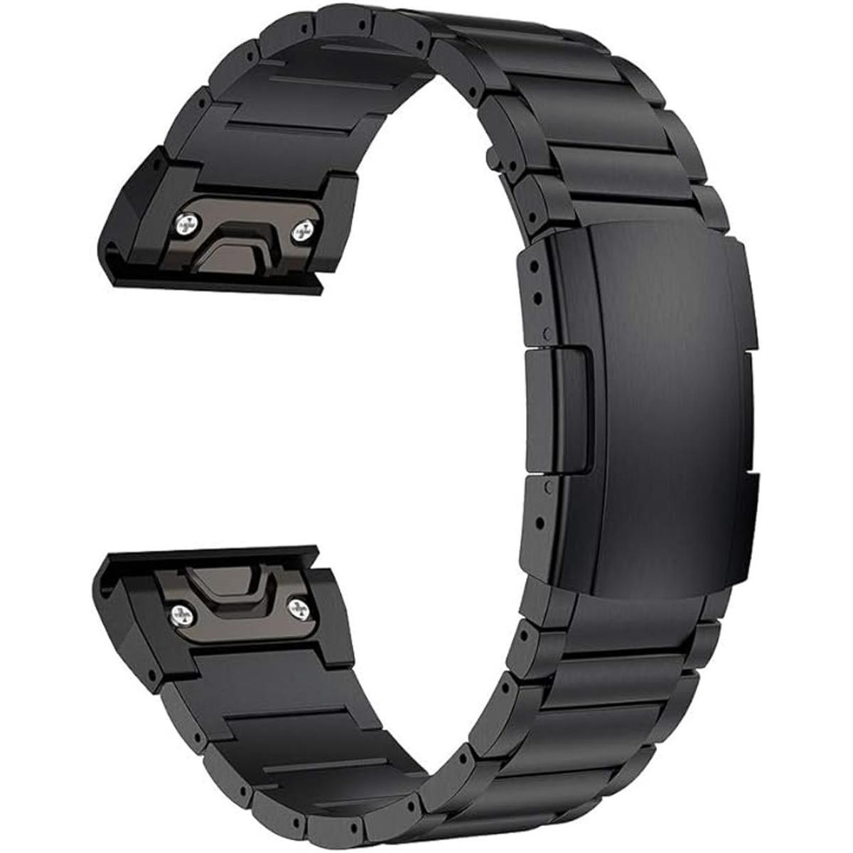 LDFAS Fenix 7X6X5X Plus Correa de reloj de metal de