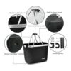 COFIT Cesta desmontable para bicicleta cesta multiusos_3