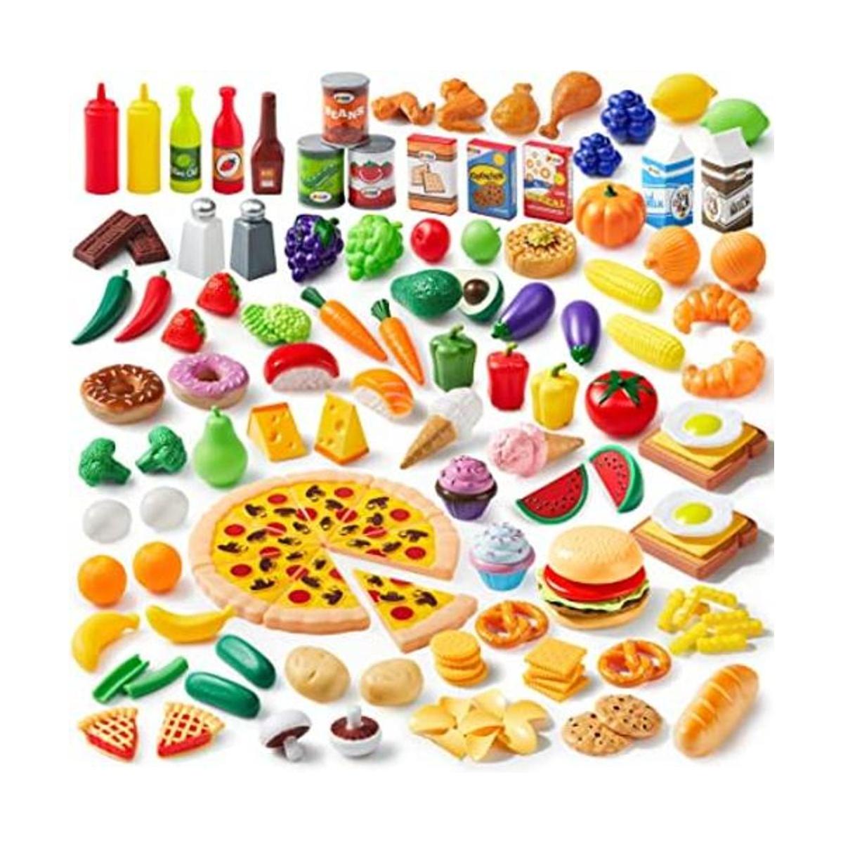 JOYIN Juego de comida de juego de 135 piezas juego de
