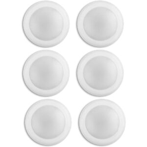 Paquete de 6 luces LED regulables de montaje empotrado de_1