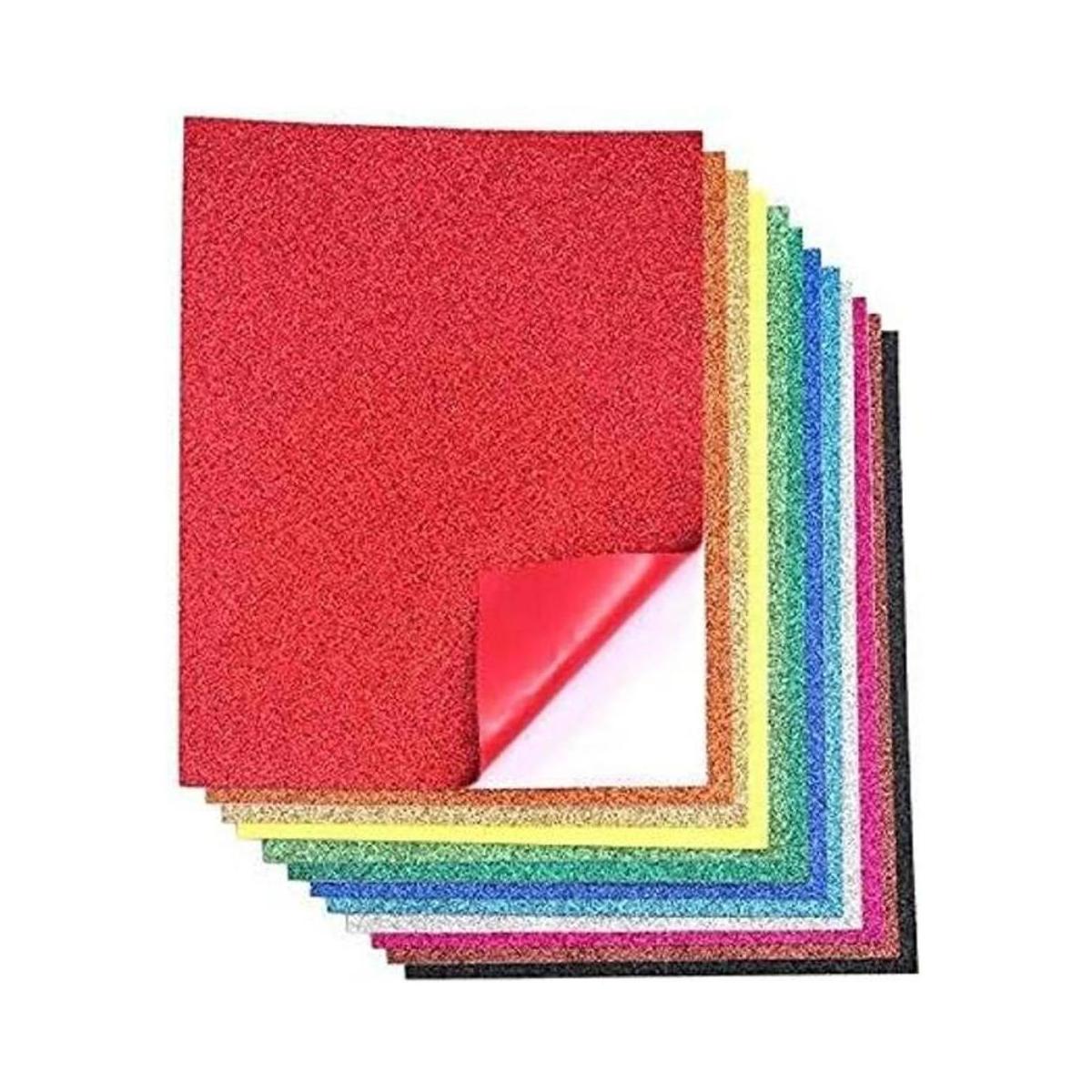 Paquete de 16 hojas de manualidades de espuma EVA con