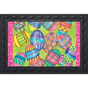 Huevos de Pascua Felpudo de vacaciones decorados para_1