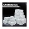Sunnyglade Caja de derivación de plástico ABS IP65_6