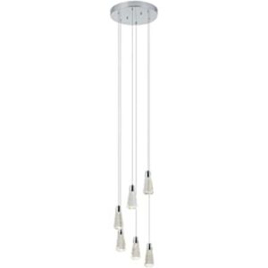 Globe Electric 69989 Harland Lámpara de araña LED