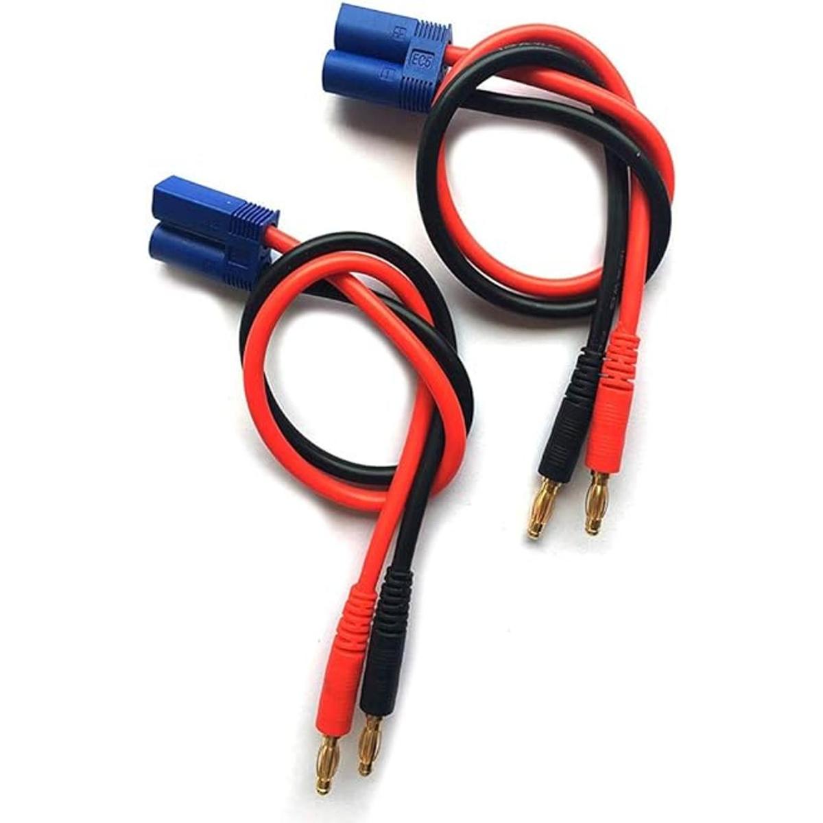 BINYEAE FLASH HOBBY 2 piezas EC5 a 0.157 in Banana Plug