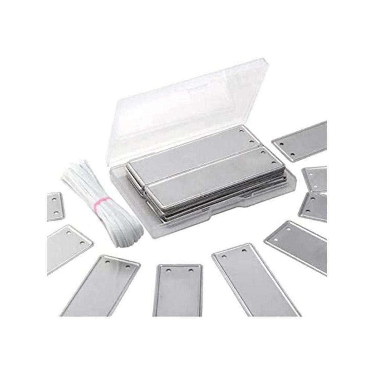 Coolrunner Etiquetas para plantas etiquetas de aluminio