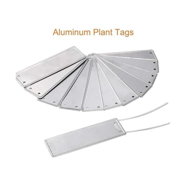 Coolrunner Etiquetas para plantas etiquetas de aluminio