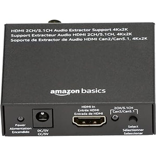 Convertidor extractor HDMI 4K a HDMI y audio RCA estéreo_5