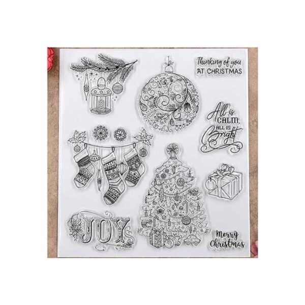 Kwan Crafts Farol de Navidad para hacer tarjetas diseño_1