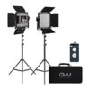 GVM Paquete de 2 kits de iluminación de video LED con_1