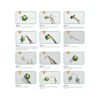 SUNNYCLUE 1 caja DIY hacer 16 pares de arcilla de polímero