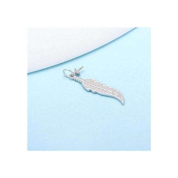 LGSY Colgante de plata de ley con forma de perla colgante