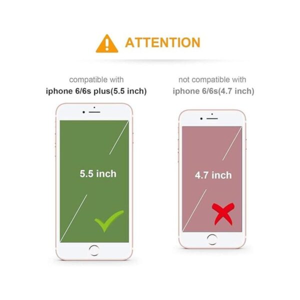 KIHUWEY Funda tipo cartera para iPhone 6 Plus iPhone 6S_2