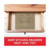 Smedley York Galletas de cangrejo de acero inoxidable y