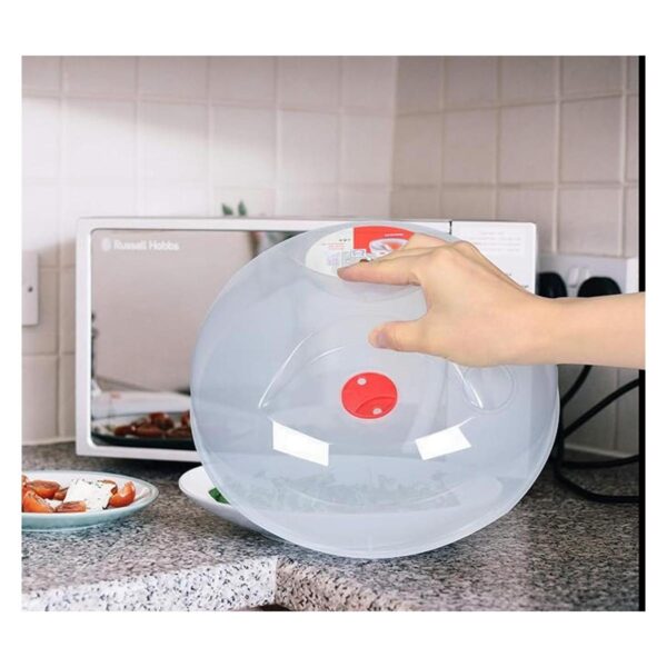 Cubierta grande para microondas para alimentos de fácil_2
