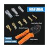 Glarks Alicates de alambre autoajustables AWG2616 05
