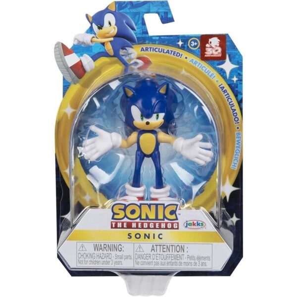 Sonic The Hedgehog Figura de acción moderna de 2.7 in de