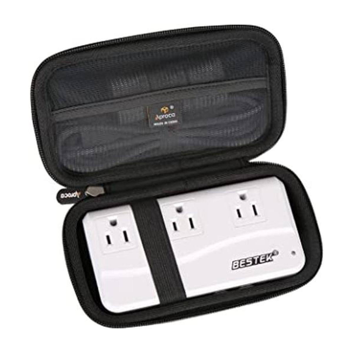 Aproca Estuche de viaje duro para BESTEK adaptador de