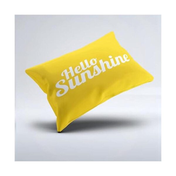 Suklly Hello Sunshine Funda de cojín rectangular_2