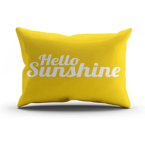 Suklly Hello Sunshine Funda de cojín rectangular_1