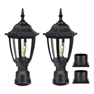 FUDESY Luces de poste para exteriores lámpara exterior_1