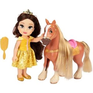 Disney Princess Belle Doll Phillipe Juego de regalo_1