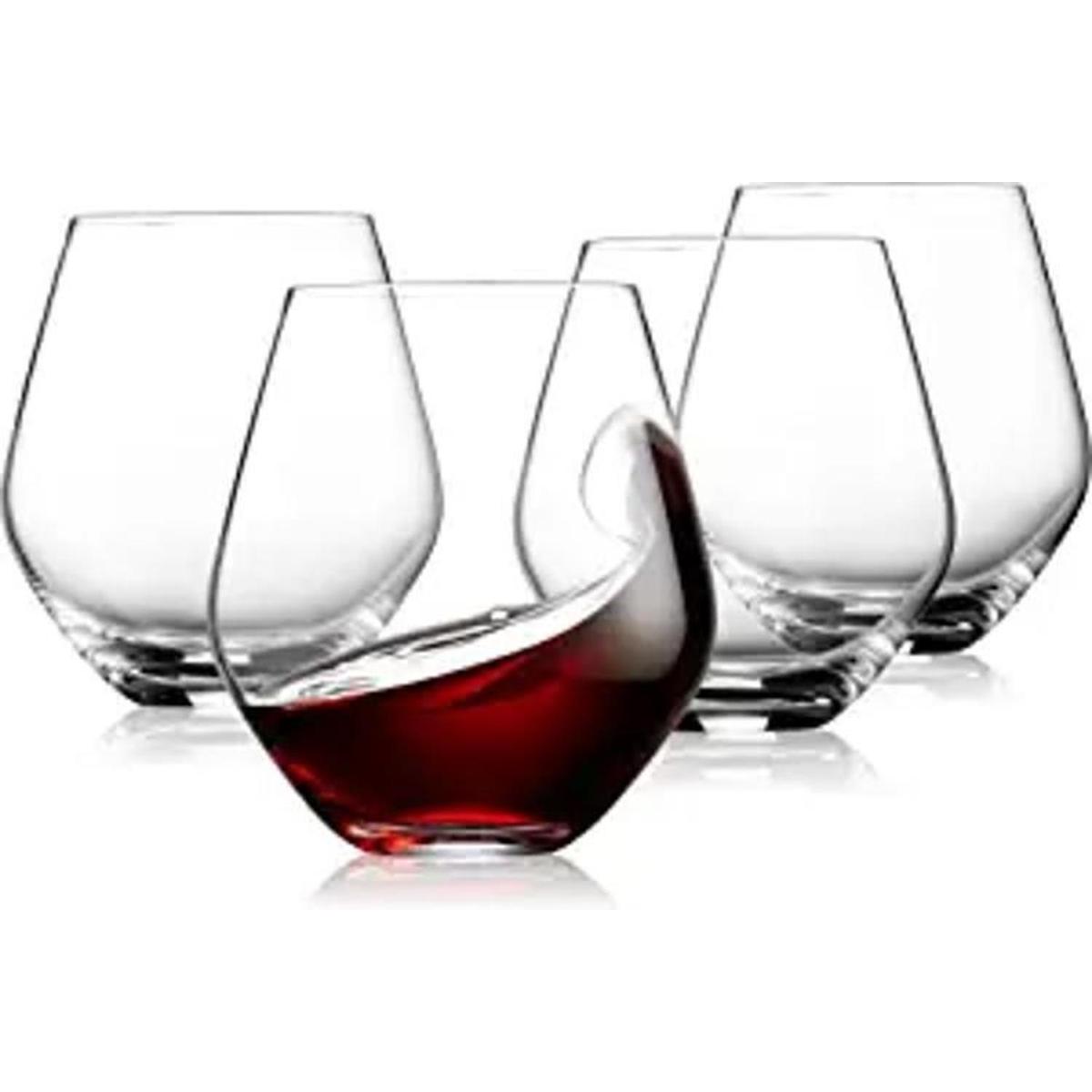 Godinger Copas de vino copas de vino sin tallo copas de