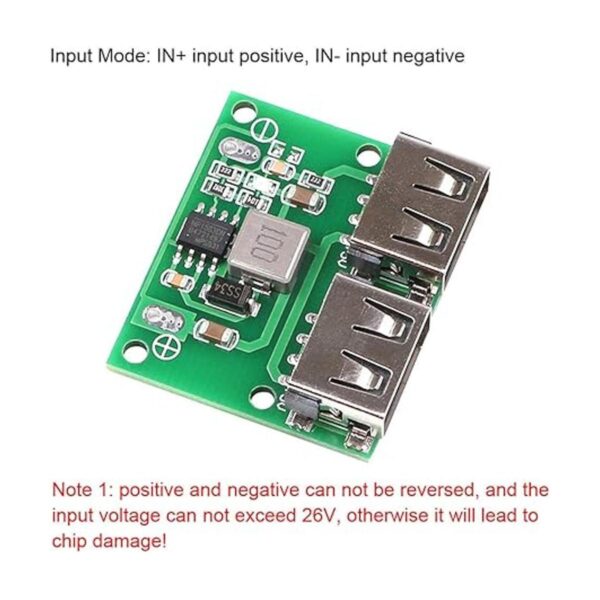 MakerHawk 4 unidades USB DCDC Regulador de voltaje_4