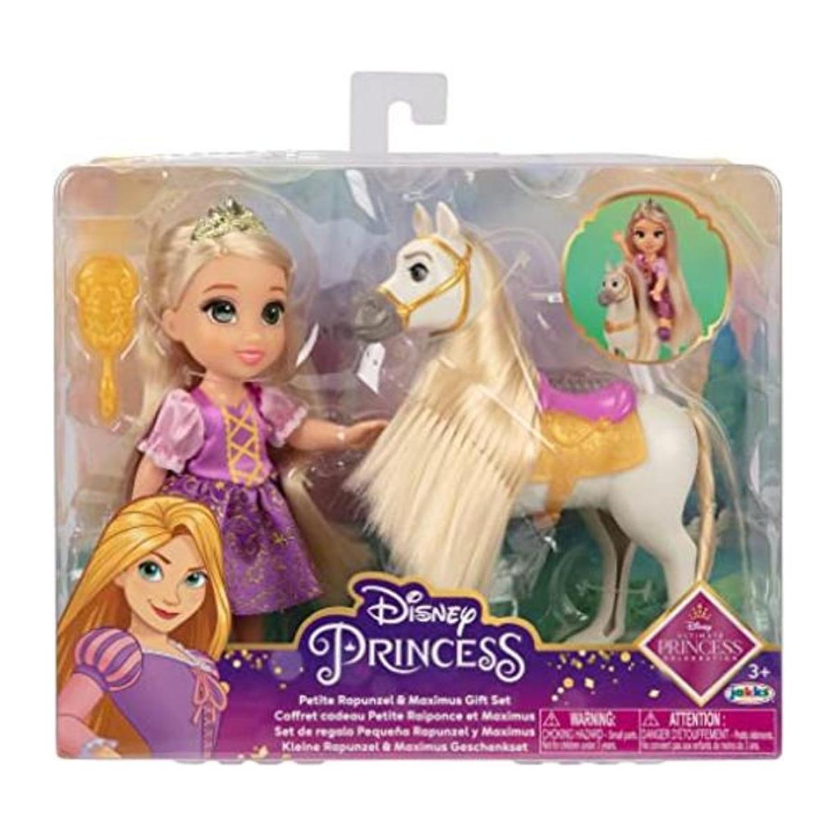Disney Princess Rapunzel Doll Maximus Petite Juego de