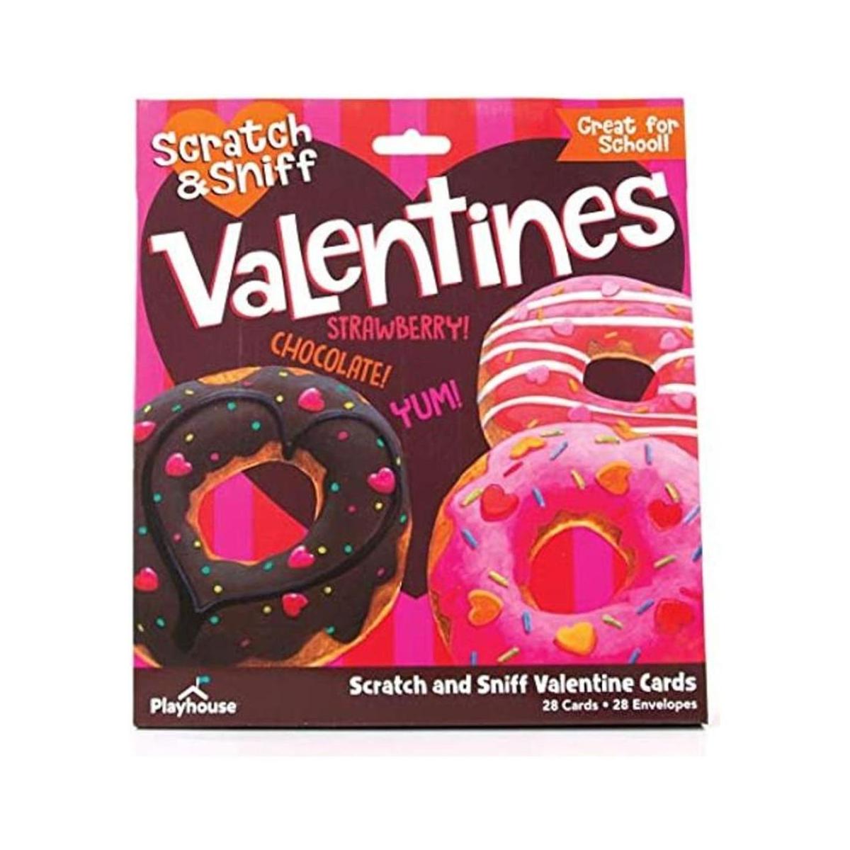 Playhouse Yummy Donut Scratch and Sniff Paquete de 28